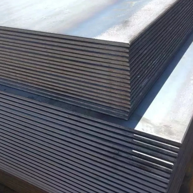 Metal 12mm Factory High Manganese Structural Steel A36 Ss400s355 St37 St52 Marine Grade Carbon Steel Plate