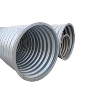 Professional export Galvanized 40-1000mm Corrugated Pipes  Q235 Tunnel steel culvert pipe Manufacturer