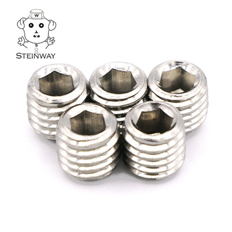 Hexagon Hex Socket Allen Flat Point Stainless Steel 1/4-20 3/8-16 10# Grub Set Screws