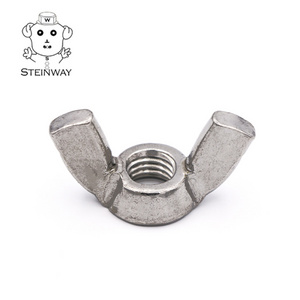 High Quality Stainless Steel Metric M3 M4 M5 M6x16 M8  Square Butterfly Wing Bolts and Nuts