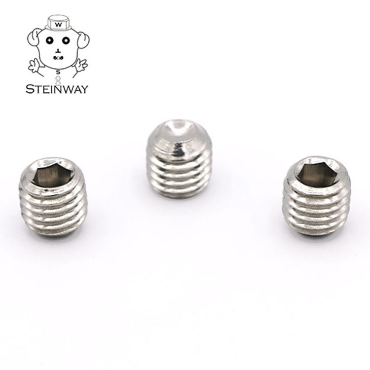 Hexagon Hex Socket Allen Flat Point Stainless Steel 1/4-20 3/8-16 10# Grub Set Screws