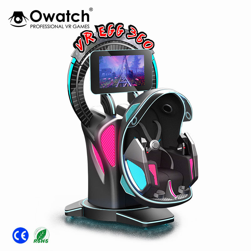 Factory sale 360 Degree Rotation Roller Coaster Motion Chair 9d vr chair 360 VR Simulator