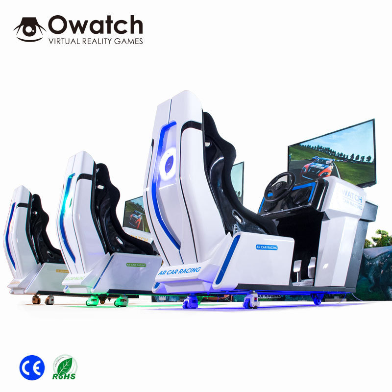 2024 Hot electronic racing car game machine augmented reality game for theme park amusement park game center