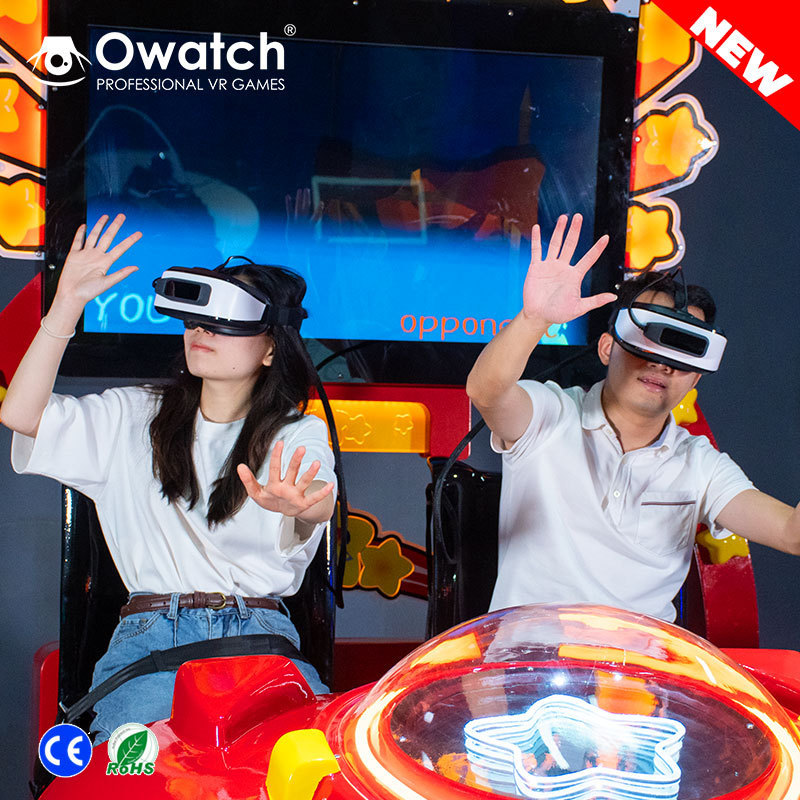 Amusement park rides two seats 9d robot vr cinema 9d virtual reality simulator arcade game machine 9d cinema