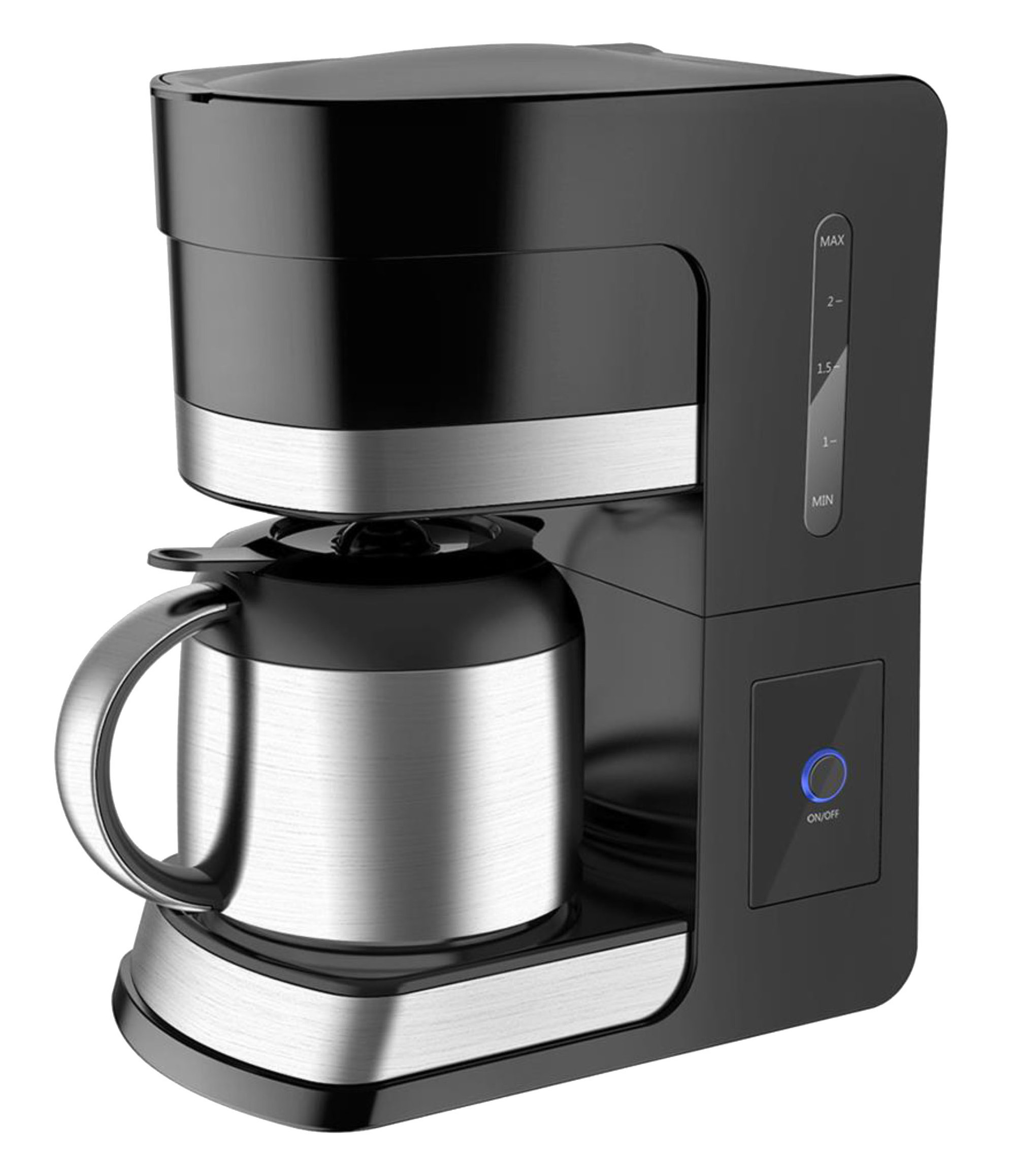 Cafeteras Professional cafeterira electric black porcelain drip kaffee automat ss coffee kettle maker  carafe espresso machine