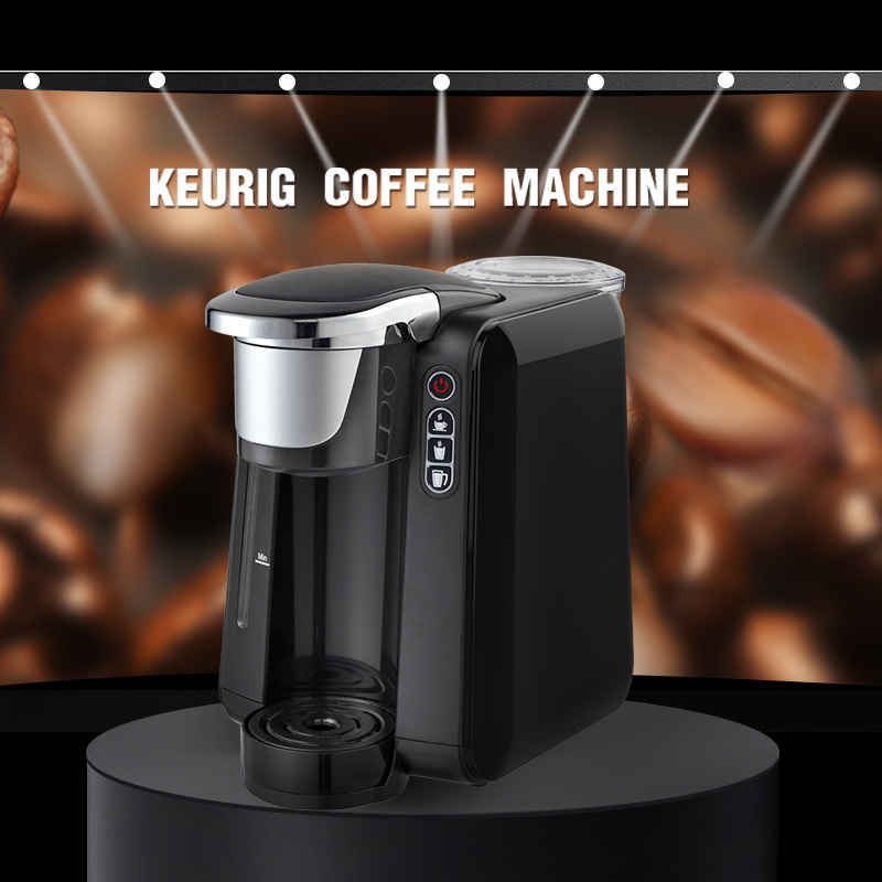 China hotel convenience single serve capsule coffee maker automatic americano keurig coffee brewer for k cup