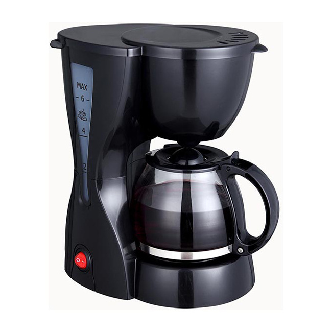 Large electric 10 12 cups semi automatic drip coffee machine with filter and high volume