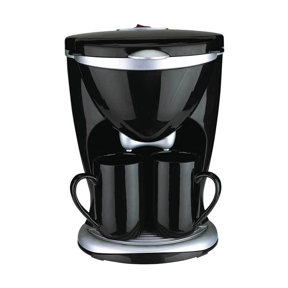 Factory price portable design electric espresso coffee machine single cup drip coffee maker with 1 precelain cup