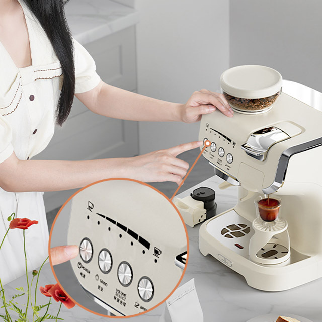 Foshan Shunde Stelang Electric Coffee Maker 19Bar 3In1 Semi Automatic Multi Capsule Coffee Machine