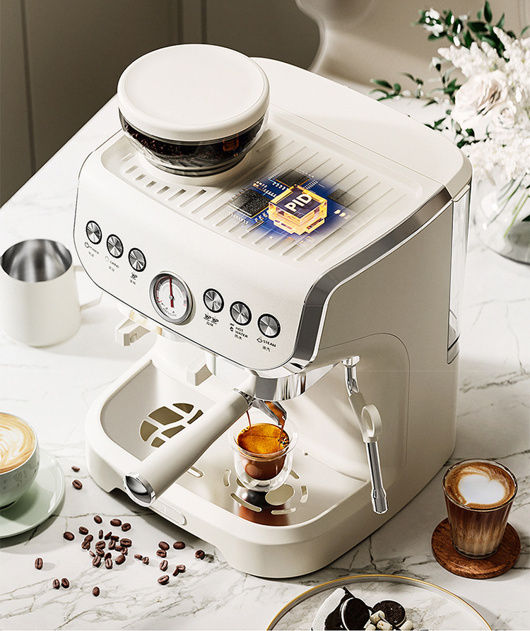 Hotel Room Expresso Coffee Machine Automatic Restaurant Espresso Coffee Maker With Grinder