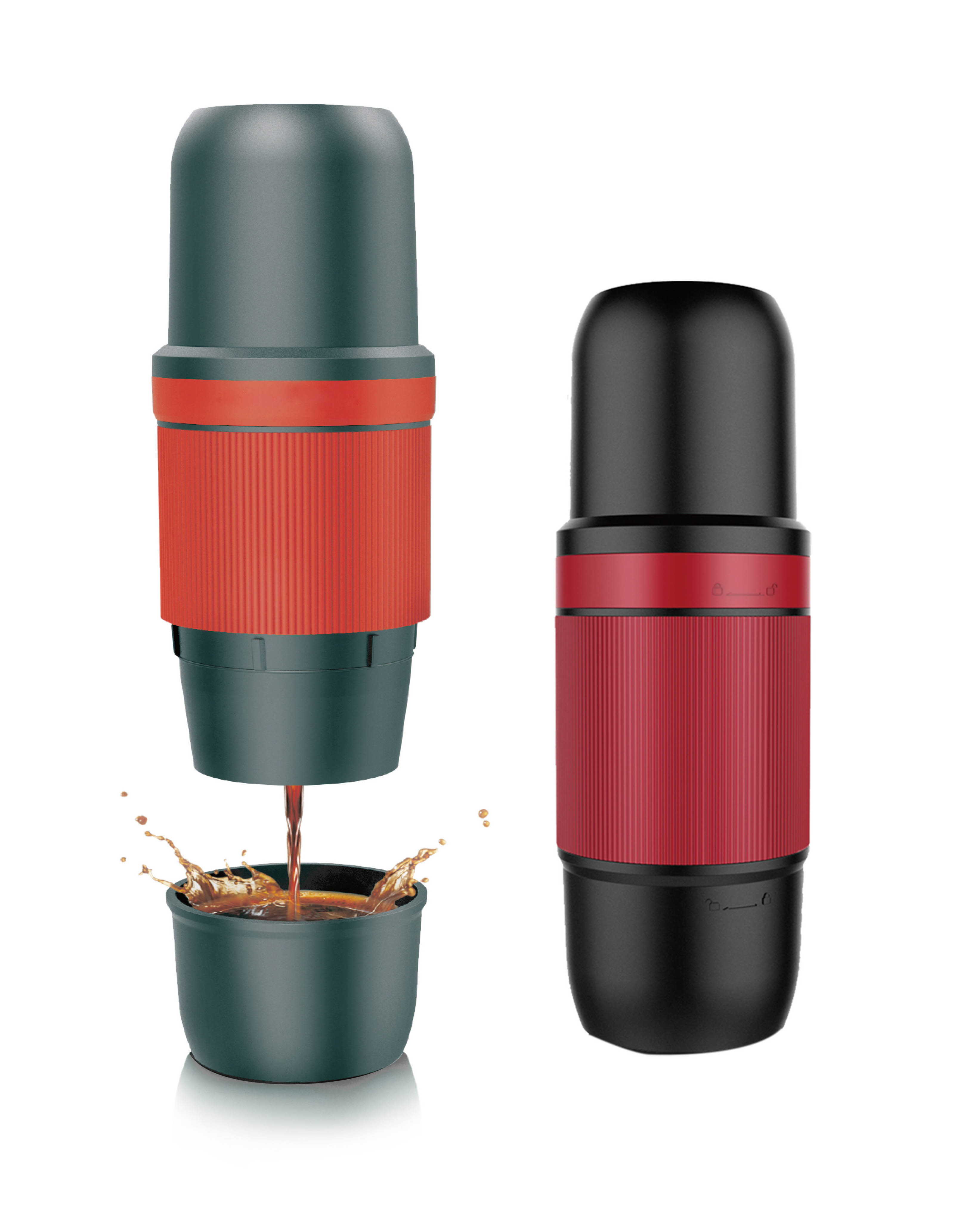 Good Product mini espresso maker portable manual coffee machine for outdoor camping travel