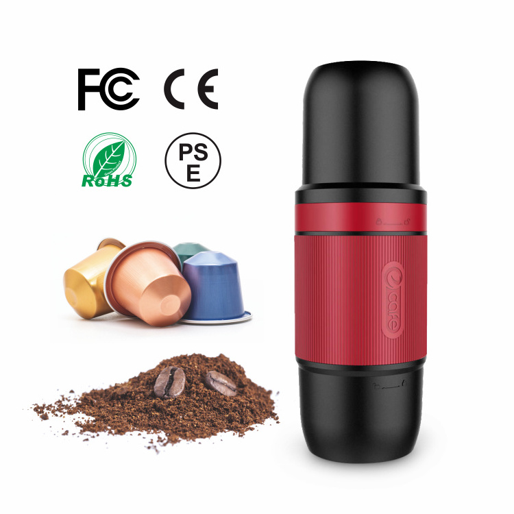 Low Watt 12v Coffee Pod Rechargeable Coffee Maker Cold Brew Single Serve Usb Portable Coffee Maker For Travel