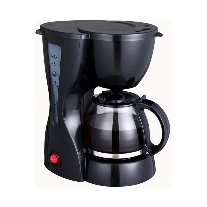 Large electric 10 12 cups semi automatic drip coffee machine with filter and high volume