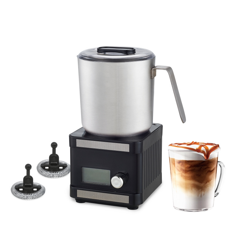 Automatic Detachable Jug Milk Frother Stainless Steel Electric Milk Frother Coffee Foam Maker