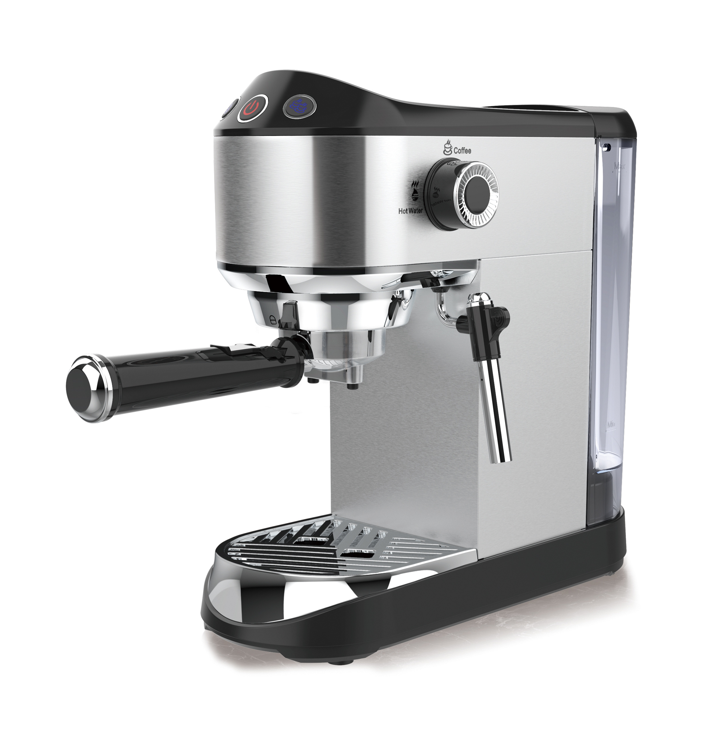 semi Automatic Italian Lever Stainless Steel 15 Bar Pump turkish cappuccino Espresso Coffee Machine Maker