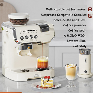 Household Appliance NP Coffee Machine Italian Multi Capsule Coffee Machine With Grinder