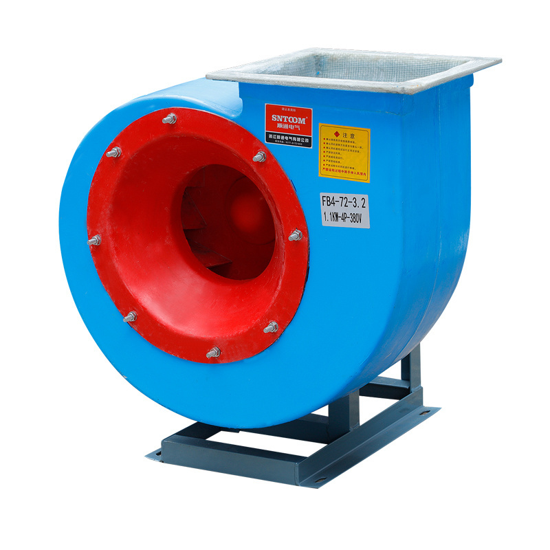 FB4-72 280/320/360/400/450/500/600mm blade diameter 220/380V industrial duct blowers centrifugal fan