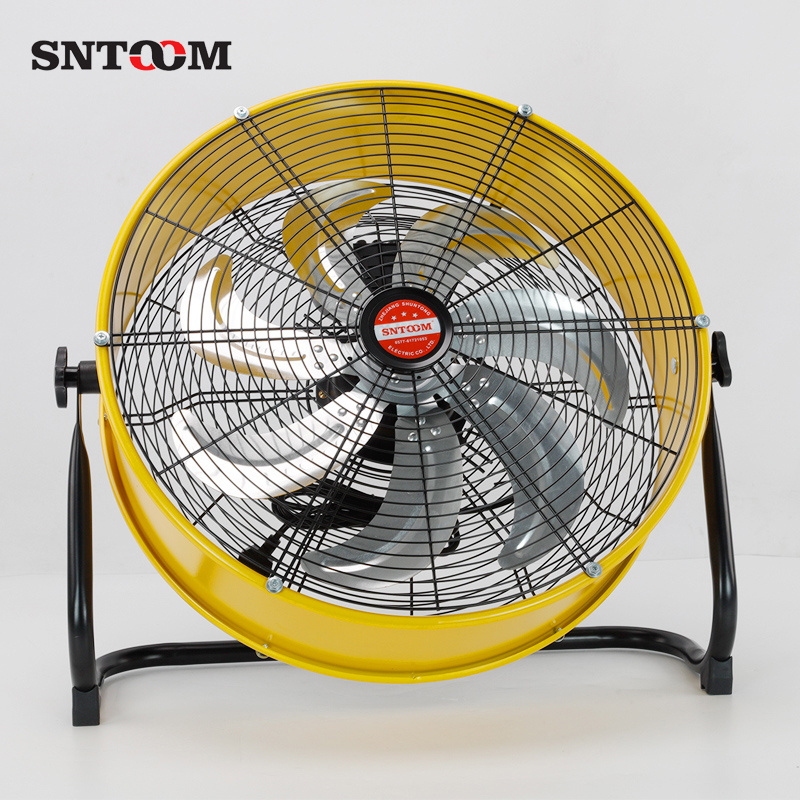 HJ-20ID Ventilators Drum Fan Commercial Industrial Barrel Cooling Fan High Velocity Heavy Duty Air Circulation Drum Axial Fan