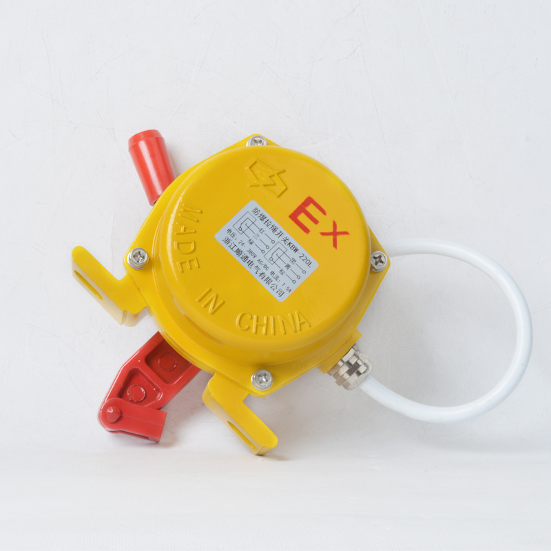 Material Belt Conveyor Belt Safty Mine Deviation Switch Pull Cord Rope Limit Switch