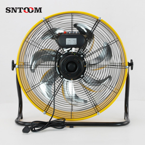 HJ-20ID Ventilators Drum Fan Commercial Industrial Barrel Cooling Fan High Velocity Heavy Duty Air Circulation Drum Axial Fan