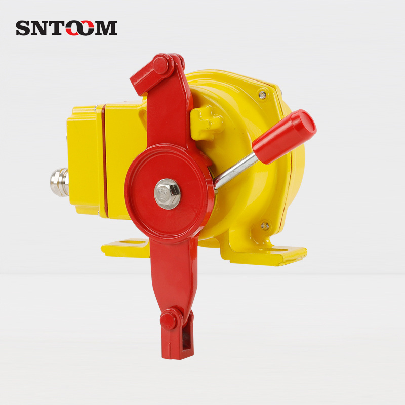 Manual Explosion-proof Two-way Emergency Stop Safety Conveyor Belt Pull Cord Rope Limit Switch