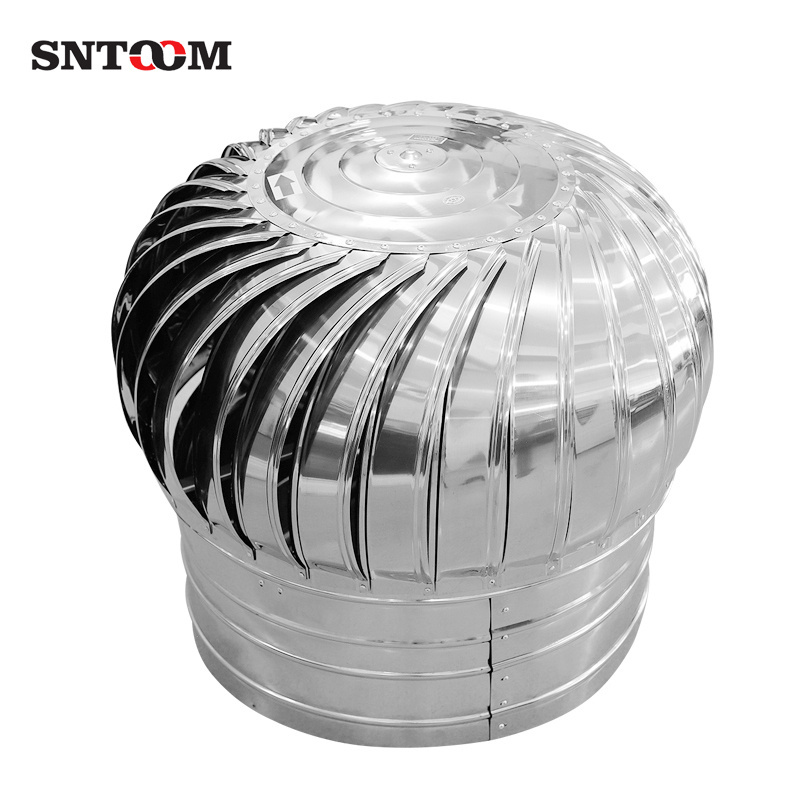 Customized Warehouse Greenhouse Turbine Roof Self Driven Non-power Industrial Exhaust Ventilation Fan