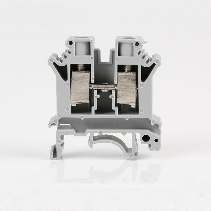 UK-10N High Quality screw mounted fixed terminal block/din rail terminal block