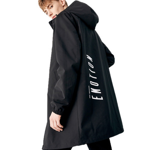 OHMYJUST Wholesale Mens Urban trench coat Streetwear Hip Hop clothing Brands