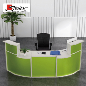 Modern Office Reception Table Design Counter Front Desk Reception Desks Front Receptionist Desk