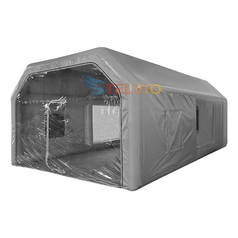 Portable Inflatable Paint Booth Spray Booth Car Painting Mobile Inflatable Car Spray Paint Workshop Tent