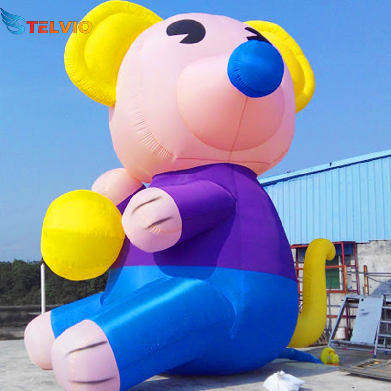 Factory Price High Quality Advertising Inflatables Animal Model Cartoon Design Inflatable Elephant