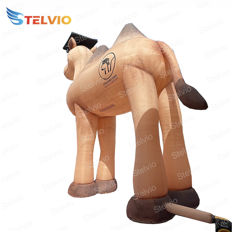 Customized giant halloween animal toys inflatable camel for advertising exhibition event promotion