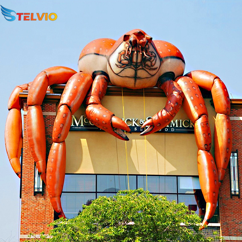 Outdoor event advertising giant inflatable mascot octopus model for decoration