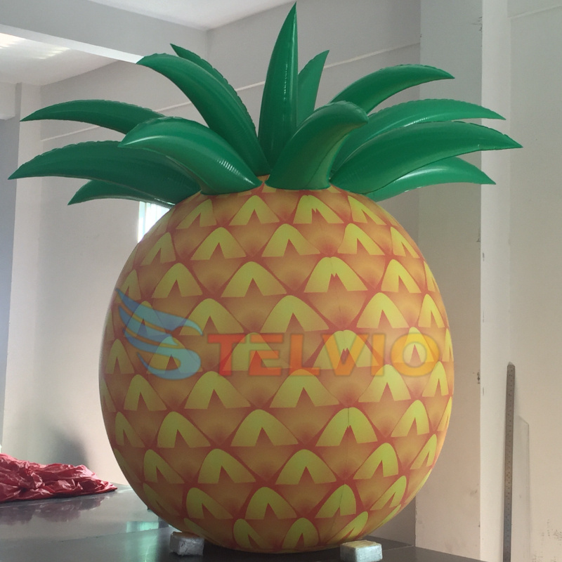 Custom Large Fruits Vegetables Model Inflatable Pineapple Inflatable Fruit Model Pineapple For Advertising Promotion