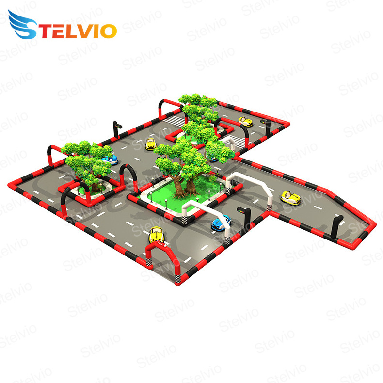 Inflatable Go Kart Track Inflatable Race Track Racing Inflatable Track For Quad Bikes