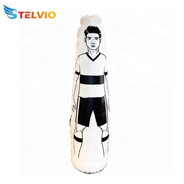 Top Quality inflatable air free kick mannequin soccer training dummy mannequin de football