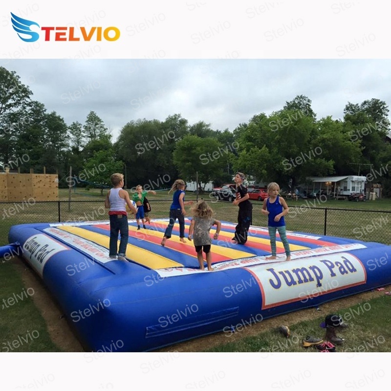 Customized inflatable jump pad / bounce pad / jump pillow for kids