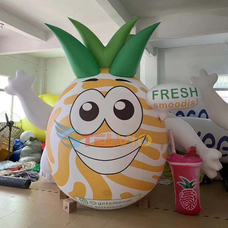 Air Blower Fruit Model Inflatable Pineapple Event Advertising Inflatable Watermelon Inflatable Peach Model