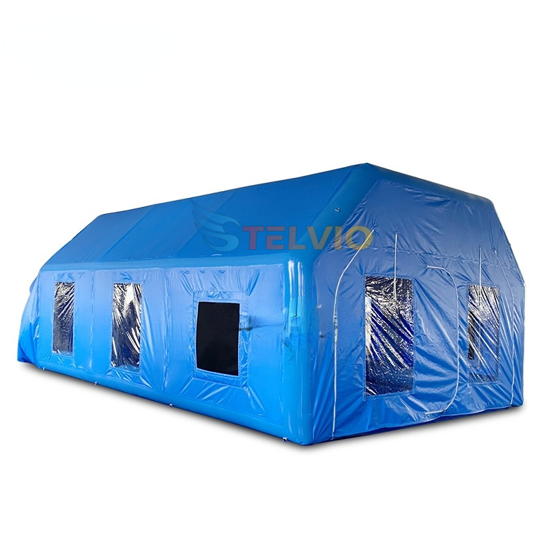 Portable Inflatable Paint Booth Spray Booth Car Painting Mobile Inflatable Car Spray Paint Workshop Tent