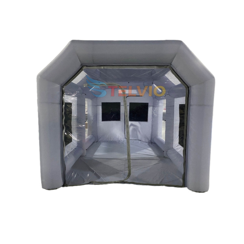 Portable Inflatable Spray Car Painting Booth Car Spray Booth Waterproof Airtight Car Paint Inflatable Spray Paint Booth Tent