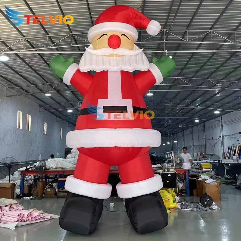 Giant Inflatable Balloon for Christmas Decoration Santa Claus Christmas Inflatable Balloon