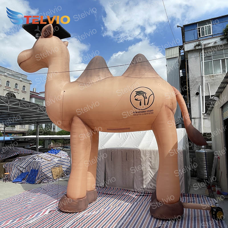 Customized giant halloween animal toys inflatable camel for advertising exhibition event promotion