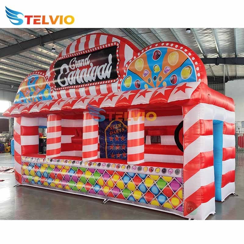 Inflatable Carnival Tent Gift Tent Inflatable Concession Stand Exhibition Carnival Game Booth