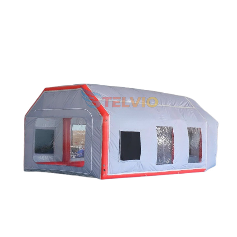 Portable Inflatable Paint Booth Spray Booth Car Painting Mobile Inflatable Car Spray Paint Workshop Tent