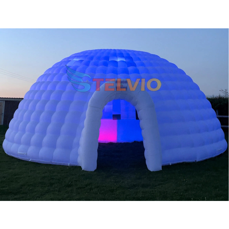 Wholesale nightclub tent inflatable light party tent party dome advertising custom inflatable marquee igloo