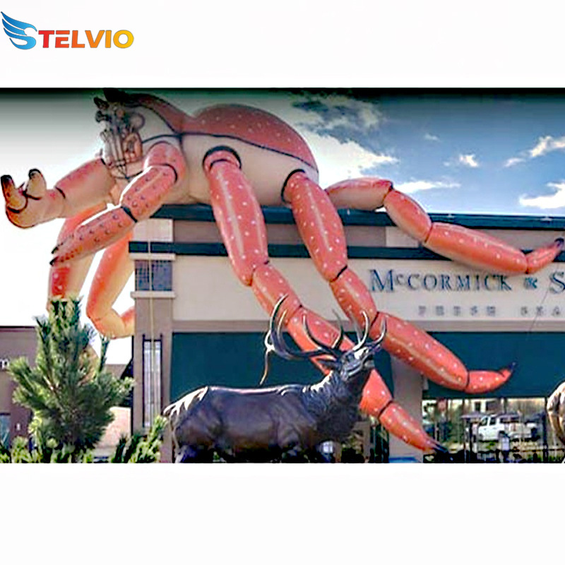 Outdoor event advertising giant inflatable mascot octopus model for decoration