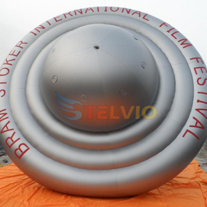 Outdoor Decoration Giant Inflatable UFO Model For Advertising