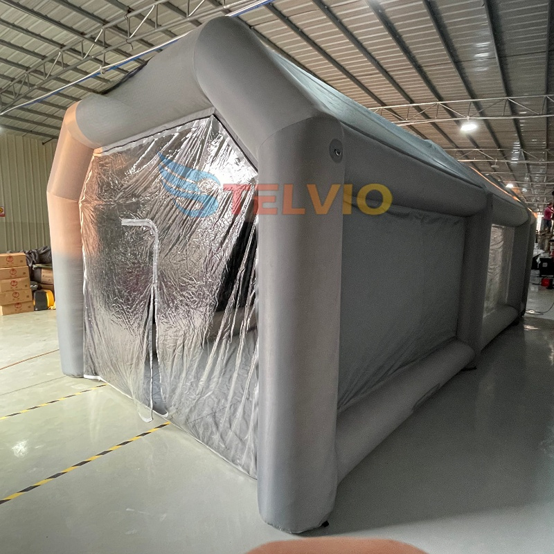 Portable Inflatable Spray Car Painting Booth Car Spray Booth Waterproof Airtight Car Paint Inflatable Spray Paint Booth Tent