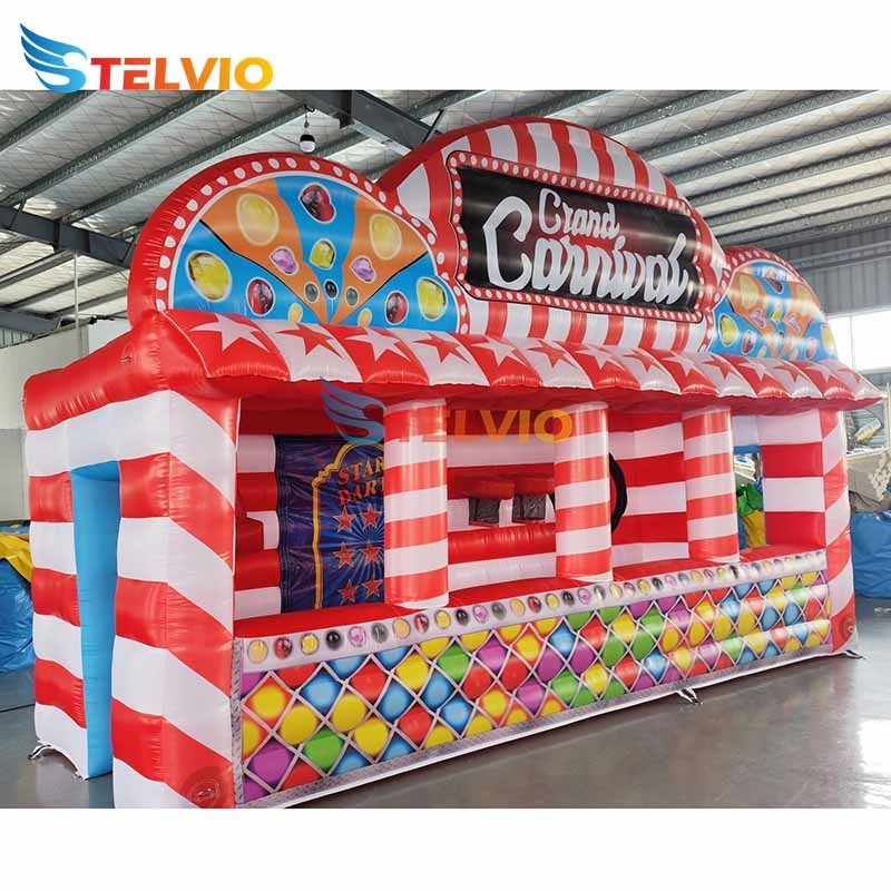 Inflatable Carnival Tent Gift Tent Inflatable Concession Stand Exhibition Carnival Game Booth