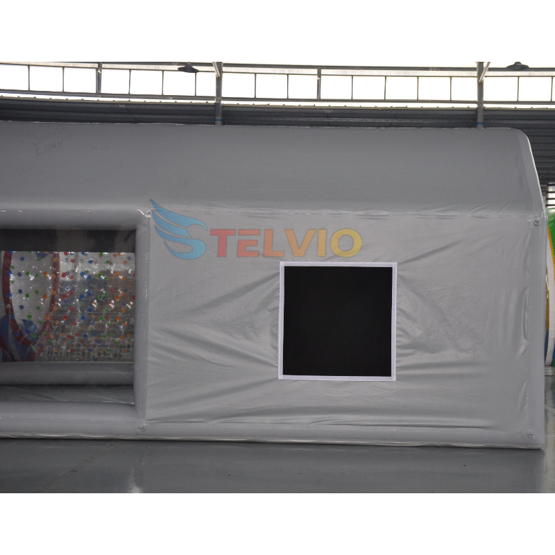 Car Paint Booth Spray Booth Portable Blow Up Inflatable Tent With Filter System Car Painting Inflatable Paint Booth